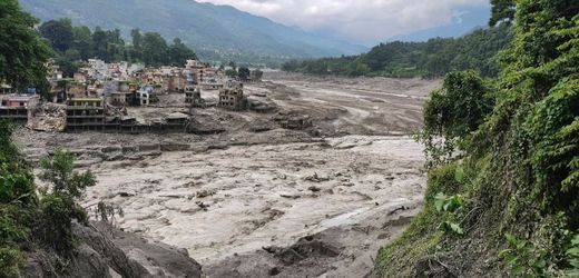 Sturzflut in Nepal: Katastrophenbehörde warnt vor weiterer Überschwemmung